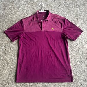 Masters Tech Men's Purple Polo Shirt